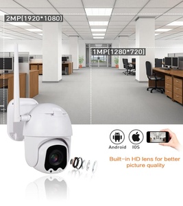 2MP 4X Varifocal ซูม PTZ กลางแจ้งกันน้ำ IP66 IR ระยะทาง150เมตร V380การรักษาความปลอดภัยแบบไร้สายสมาร์ทบ้านมินิ Wifi กล้องโดมความเร็ว - Product Image 3