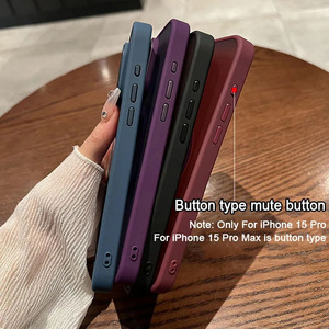 Étui de téléphone portable pour 17, en TPU mat, magnétique, antichoc, design luxueux avec grip pour 16 PRO MAX - Product Image 4