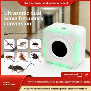 Repelente Ultrasónico de Ratones BolerGifts para Exteriores, Recargable, 4 Velocidades, Alta Potencia, para Ratones, Mosquitos y Cucarachas - Product Image 1