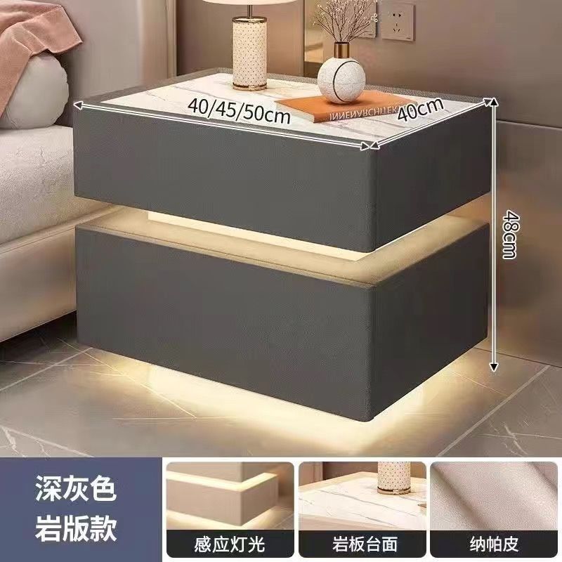 Luces dobles estilo losa [Gris oscuro]