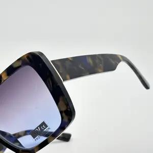 Sunglasses 2024 Hotsale Famous Brand Acetate Sunglasses Big Square Shaped Fashion Sun Glasses Unisex Retro Vintage Sunglasses