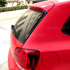 2Pcs Gloss Black Car Rear Window Side Spoiler Wing <b>Splitter</b> for Volkswagen Polo MK5 2011-2017 Car Accessories - Product Image 6