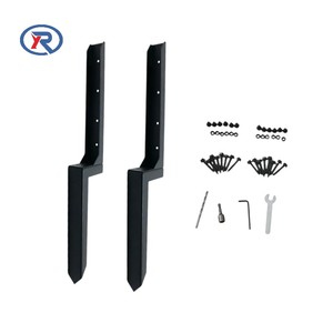 Wholesale Steel Powder Coated Fence <strong>Post</strong> Repair Kit Stakes for <strong>Fix</strong> Wooden Broken <strong>Posts</strong> - Product Image 1