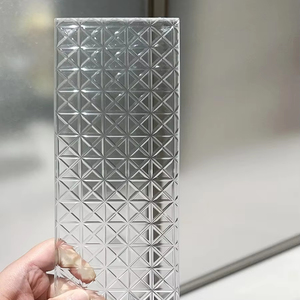 3mm 6mm 8mm ultra blanco claro Moru patrón <span class=keywords><strong>de</strong></span> vidrio bajo hierro estriado paneles <span class=keywords><strong>de</strong></span> vidrio laminado Reeded vidrio estampado para Decoración - Product Image 1