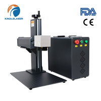 Machine de marquage laser à fibre 20W 30W 60W avec dispositif rotatif JPT MOPA, marqueur laser couleur pour acier inoxydable
