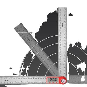 E-commerce Lintas Batas LIANGJIN Penggaris Sudut Digital Presisi Tinggi Protraktor Elektronik 360 Derajat Multi-Fungsi 3 Tahun - Product Image 1