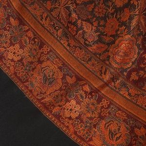 Elegant <b>Wedding</b> Wear Polyester Kashmiri <b>Shawl</b> Soft Smooth Fabric Long Fashion <b>Wrap</b> for Women with Classic Woven Design - Product Image 3