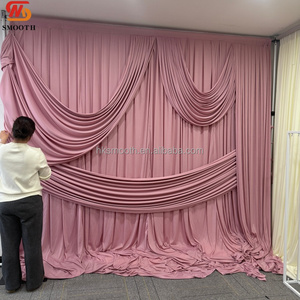 Telón de Fondo para Boda de Alta Calidad, Textura Sedosa y Suave, Cortina de Tela para Boda, Tela de Fondo Suave - Product Image 2