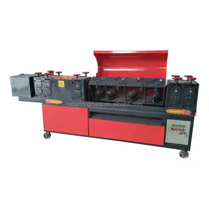 High Quality steel pipe straightening machine Pipeline rust removal corrector Greenhouse tube straightening machine