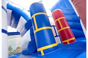 <span class=keywords><strong>Location</strong></span> de châteaux gonflables commerciaux pour fêtes, château gonflable <span class=keywords><strong>pas</strong></span> <span class=keywords><strong>cher</strong></span> et populaire avec souffleur d'air - Product Image 3