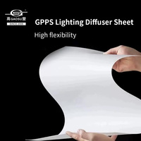 Plaque diffuseur ronde GPPS à éclairage par le bas pour suspension moderne – Vente en gros