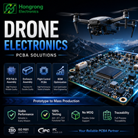 Contrôleur de vol de drone PCBA |   Assemblage de circuits imprimés et approvisionnement en composants |   Fournisseur chinois