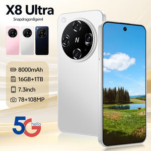 Versione Globale X8 Ultra Clone 16+1TB Rete Economica Sbloccato Deca Core HD 108MP Smartphone Private Label Bianco CDMA/LTE Mobile - Product Image 2