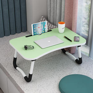 Directamente de fábrica Venta caliente Nuevo diseño Escritorio de ordenador portátil de pie plegable de madera para cama - Product Image 3