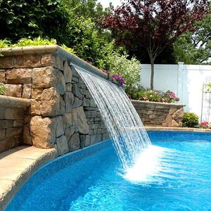 Cascade de <span class=keywords><strong>piscine</strong></span> extérieure moderne Fenlin en <span class=keywords><strong>acier</strong></span> inoxydable 304 ou 316 pour hôtel, jardin et villa - Product Image 1