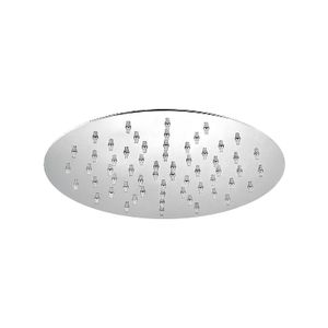 Cabezal de Ducha Redondo de 300 mm de Diámetro, Diseño Plano, Efecto Lluvia, para Baño - Product Image 1