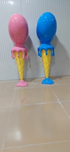 Statua in Vetroresina di Alta Qualità, Realizzata a Mano, Grande Formato, Impermeabile, Rotonda, per Decorazione Artistica - Product Image 2