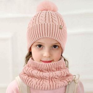 Wholesale Kids Boys Girls Size <b>Winter</b> <b>Hat</b> Sets Pom Pom Knitted Beanie <b>Hat</b> <b>Winter</b> Scarf Gloves Set for Children - Product Image 2
