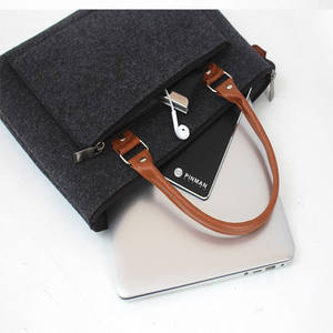 Maletín para Portátil de Negocios para <span class=keywords><strong>Hombre</strong></span>, de Fieltro, Duradero, Impermeable, Ecológico, de Lujo, para Documentos Ejecutivos, con Correa para el Hombro - Product Image 5