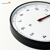 Nouvelle Horloge Murale Ronde Silencieuse Moderne Personnalisée pour Bébé, Verte, en Plastique Blanc, avec Bluetooth, Idéale pour le Salon