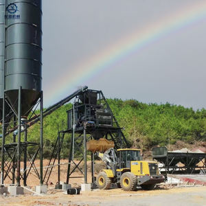 Planta Mezcladora de Concreto Estacionaria HZS 75 en Oferta con Tolva Elevadora y Mezclador JS - Product Image 4