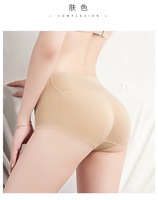 여성용 심리스 패드 힙업 팬티, 섹시 메쉬 통기성 엉덩이 패드, 복숭아 엉덩이 리프터 란제리