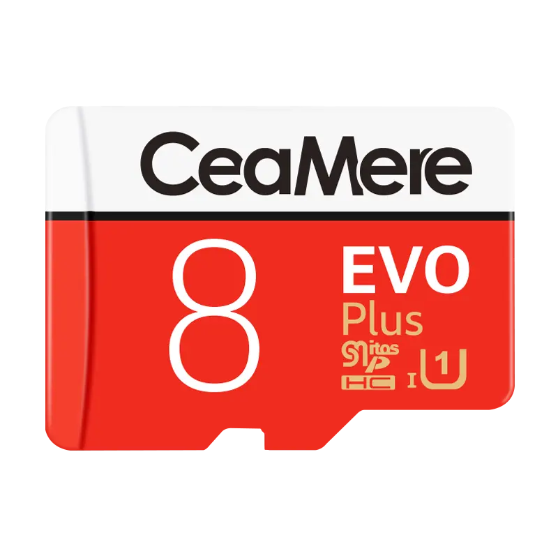 도매 Ceamere 100% 원래 대량 512GB 256GB 마이크로 TF SD 메모리 카드 EVO 플러스 클래스 10 U3 저렴한 Ceamere SD 플래시 카드 128GB