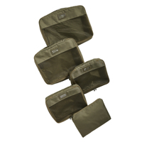 Ensemble de cubes de rangement de voyage en nylon imperméable pour vêtements et articles de toilette, organisateur avec logo personnalisé