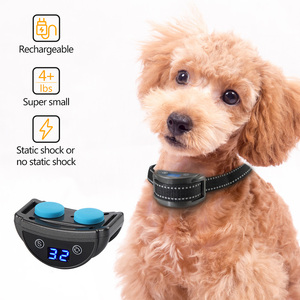 Dispositivo de entrenamiento impermeable recargable, <span class=keywords><strong>Collar</strong></span> de choque para entrenamiento de perros, <span class=keywords><strong>Collar</strong></span> eléctrico ajustable para perros, <span class=keywords><strong>Collar</strong></span> antiladridos para perros pequeños - Product Image 3