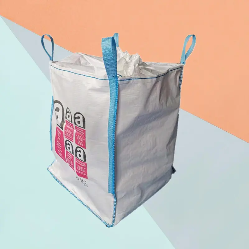 The solution for loading bulk products big bulk jumbo bag 1ton 1500kg bigbags FIBC 1000kg bag PP container bag