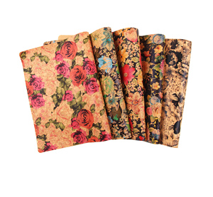 Tissu de liège INFOCORK 45*30CM <span class=keywords><strong>Portugal</strong></span>-Feuille de cuir PU Naturalcork avec Film de fleur de Rose, pour tapis de tiroir bricolage | Vente <span class=keywords><strong>en</strong></span> gros - Product Image 1