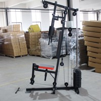 Appareil d'entraînement complet Build Energy, station unique, équipement de musculation multifonctionnel pour la maison, grande combinaison d'équipements de force 100