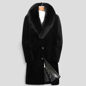 Cappotto da uomo in pelliccia di volpe di lusso - Product Image 4