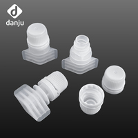 Bouchon à bec verseur en plastique de qualité alimentaire, résistant, anti-fuite, à vis, pour sachets souples de jus, détergent et aliments pour bébés