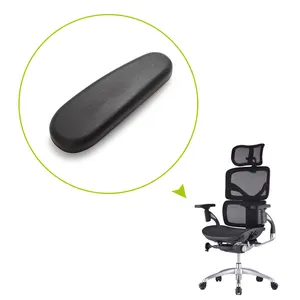 Comfortable 2024 Furniture Components Armrest Cover Pad wholesale memory foam task chair armrest Chinese Supplier