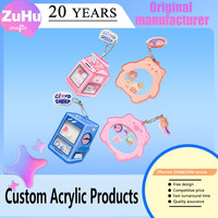 Groothandel Rocker Sleutelhanger Speelgoed Schattig Poppenmachine Acryl Hangertje Mobiele Telefoon Tas Decoratie Promotioneel Klein Cadeau Op Maat