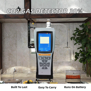 GRI WASP-XM-R-<strong>CO2</strong> High Accuracy Battery Powered 0-30%VOL NDIR <strong>CO2</strong> Sensor Carbon Dioxide Gas Detector Portable Pump-Priming Sound - Product Image 2