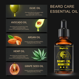 Marque privée <span class=keywords><strong>Huile</strong></span> à <span class=keywords><strong>barbe</strong></span> naturelle et saine pour hommes, parfumée hydratante à l'<span class=keywords><strong>huile</strong></span> de jojoba <span class=keywords><strong>Huile</strong></span> de <span class=keywords><strong>ricin</strong></span> pour adoucir <span class=keywords><strong>barbe</strong></span> et moustache - Product Image 2