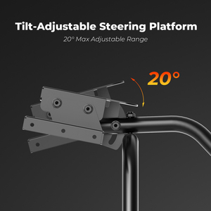 Logitech G25 G27 G29 G920 Simulador de carreras Cabina de metal ajustable Asiento Simracing F1 GTR de habla inglesa con 1 año de garantía - Product Image 3