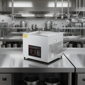 Limpiador ultrasónico digital Vevor de 15L con calentador, temporizador y cesta para procesamiento de bebidas - Product Image 2