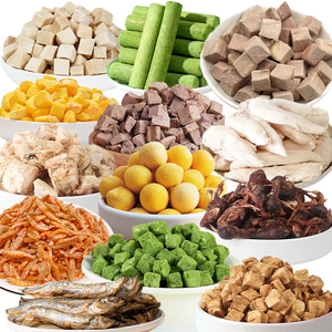 Snacks Liofilizados Personalizables para Perros, Cubos de Pato, Fáciles de Digerir, Bajos en Grasa, Altos en Proteínas, Golosinas Nutritivas para Perros y Gatos - Product Image 2
