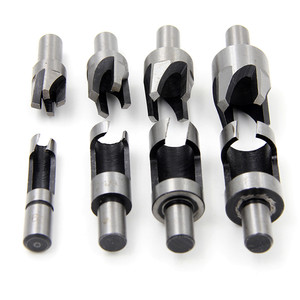 8 pièces Bois Coupe Griffe Cylindre Tenon Foret Coniques Droites Bois Liège Foret Couteau Outil De Coupe - Product Image 1