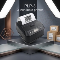 Impresora Térmica Portátil Cashino PLP-3 de 3 Pulgadas, Impresora de Etiquetas y Recibos de Doble Propósito para Logística, Almacenes y Almacenamiento