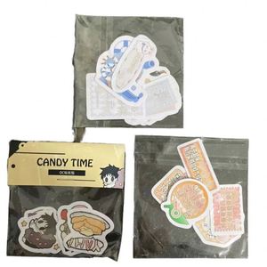 logo Printing Adhesive Waterproof Stickers for Gift with Package - Product Image 1