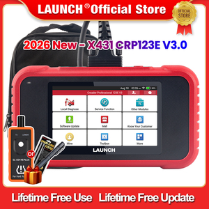 LAUNCH <span class=keywords><strong>X431</strong></span> <span class=keywords><strong>CRP123E</strong></span> V3.0 CRP123I V3.0 Escáner OBD2 Automotriz con Actualización Gratuita, Herramienta de Diagnóstico de Sistemas CANFD ENG ABS SRS, Escaneo Automático de VIN - Product Image 2