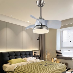 Ventilateur de plafond à 3 pales mentales Ventilateur de plafond à moteur cc à grande vitesse avec télécommande Ventilateurs de plafond Lampe - Product Image 2