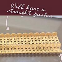 Estante de Lujo Moderno de Ratán para Fichas de Mahjong de 20 Pulgadas, Estante de Mahjong de Acrílico Estilo Bohemio con Palillos Magnéticos