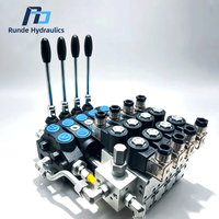 Vanne directionnelle hydraulique multi-voies haute pression OEM DCV60 24V pour la navigation et l'approvisionnement de navires