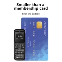 Mini Teléfono Celular Deportivo de 0.66 Pulgadas, Teléfono Móvil Muy Pequeño Bm30, Mini Teléfono Móvil Bluetooth con Marcador de Botones, Mini Teléfono con Teclado