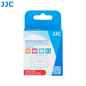 JJC LH-BC Loạt BC-LPE6 Đa-Chức Năng Pin Trường Hợp phù hợp với Canon LP-E6, LP-E6N - Product Image 6